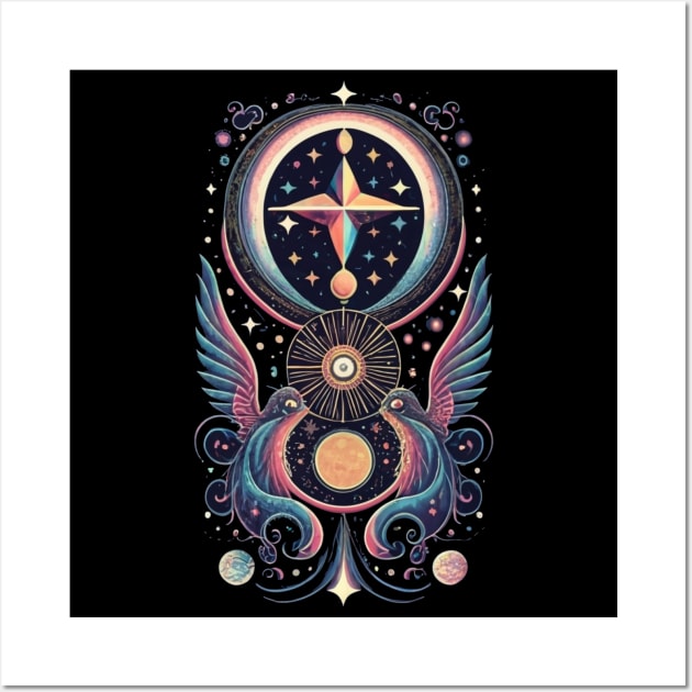 Celestial Model Wall Art by Word and Saying
